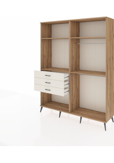 Hyperion Gardrop 4 Raflı 3 Çekmeceli 2 Askılı 176x44x221 Çam-çam/aytaşı Çam/aytaşı Hyperion Gardrop 4 Raflı 3 Çekmeceli 2 Askılı 176x44x221 Çam-çam/aytaşı Çam/aytaşı