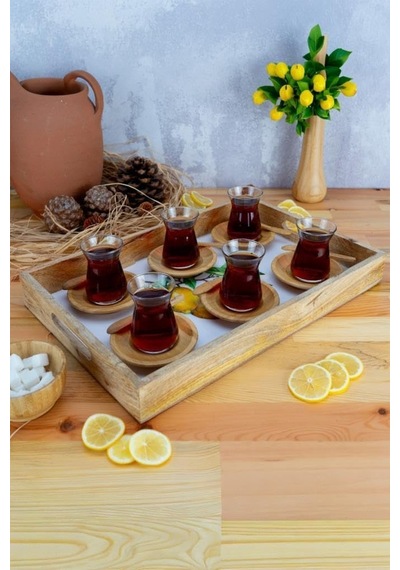 Tr Kangura Limon Çay Tepsisi Büyük Genel