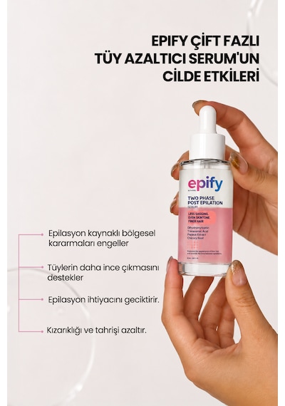 Epify Çift Fazlı Tüy Azaltıcı Serum