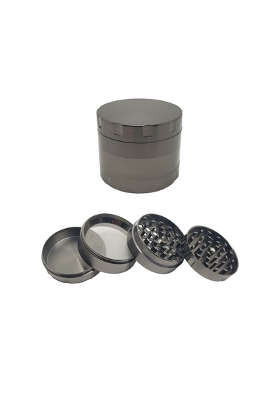 Gri 55 MM Grinder Alloy Herbal Öğütücüsü Parçalayıcı  Rb85gr
