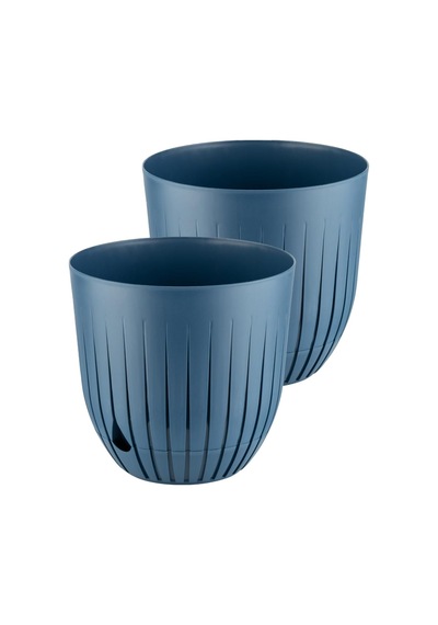 Çizgi Saksı 2, Yeşil, 10 Litre