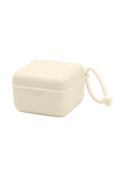 Bibs Pacifier Box Emzik Kutusu - Ivory Krem
