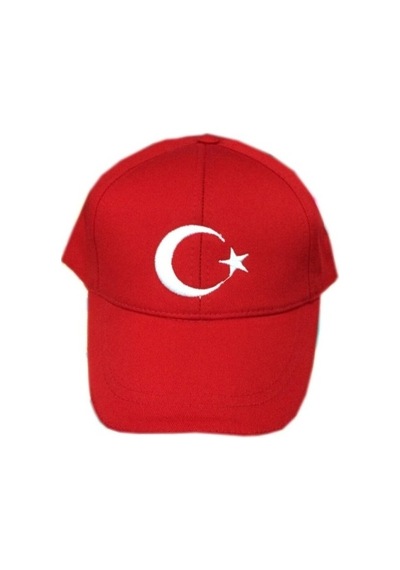 Eleven Market Ay Yıldız Nakışlı Bayrak Şapka Siyah