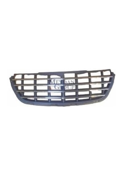 Chrysler Pacıfıca - 2005-2006 Ön Panjur Gri Nikelaj Çıtalı Tyg Oem No: 4857625aa