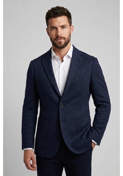 UKİ Uki Lacivert Casual Ceket