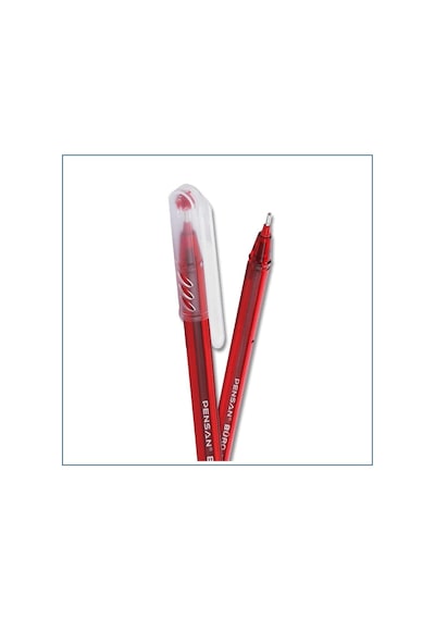 Pensan Büro 1.0 MM Kırmızı Tükenmez Kalem 12 Adet