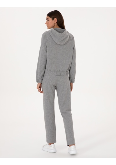 Pierre Cardin Gri Melanj Kargo Fit Eşofman Altı 50312233-vr086