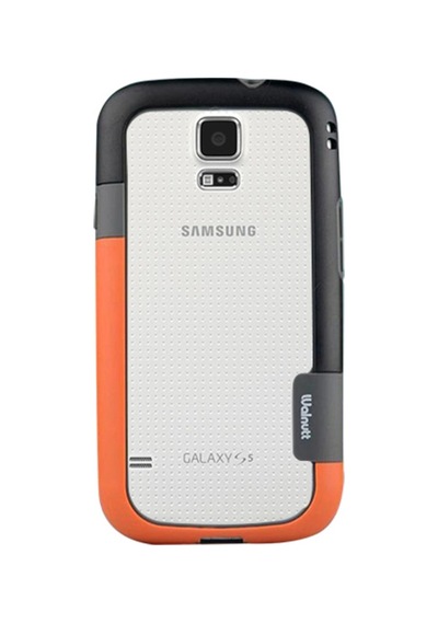 Samsung Uyumlu G900 S5 Walnutt Bumper Kilif 476895069