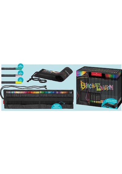 Black Edition Renkli Kalem Rulosu 72 Parça Multicolor