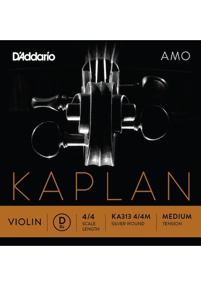 Daddarıo Ka313 Keman Tek Tel, Kaplan Amo, Scale Length 4/4, D- Re