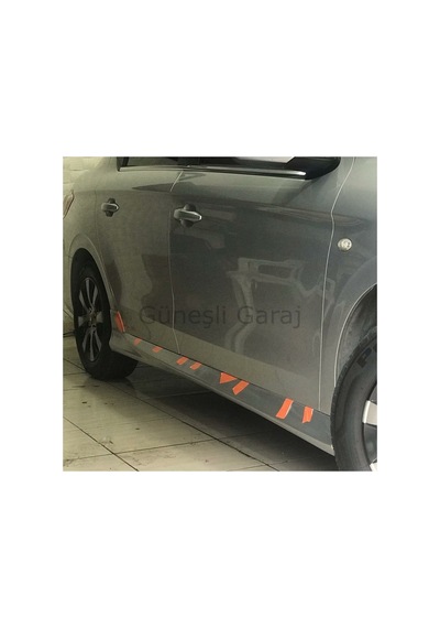 Kit Garaj Peugeot 301 Yan Marşpiyel Çift Plastik Boyasız