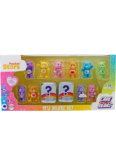 Care Bears Mini Koleksiyon Figürleri 12'li Paket - 1 Adet
