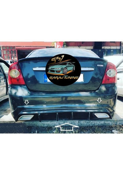 Ford Focus 2.5 Sedan Amg Arka Tampon Eki Fiberglass Boyasız