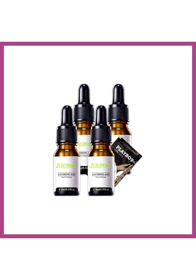 Gees Global Zeropore Instant Perfection Serum - Boyun Dekolte Yüz Cilt Bakım Genç Serumu 30 Ml X 4 Adet + Jel Gbzs