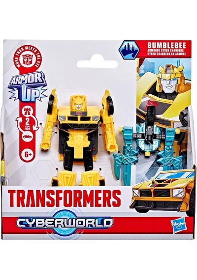 Tra Cyberworld Armored Cyber Change Ast Bumblebee