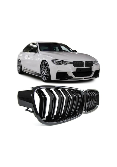 Bmw F30 M3 Style Ön Panjur Böbrek 2012-2018