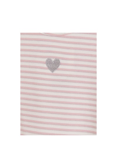 Lc Waikiki Alıta Cıty Farkıyla Lcw Kids Pembe Nakışlı Dar & Slim Uzun Kollu Kız Çocuk Tişört Pembe - 930967988 Pembe