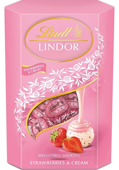 Lindt Lindor Strawberry & Cream 200 G