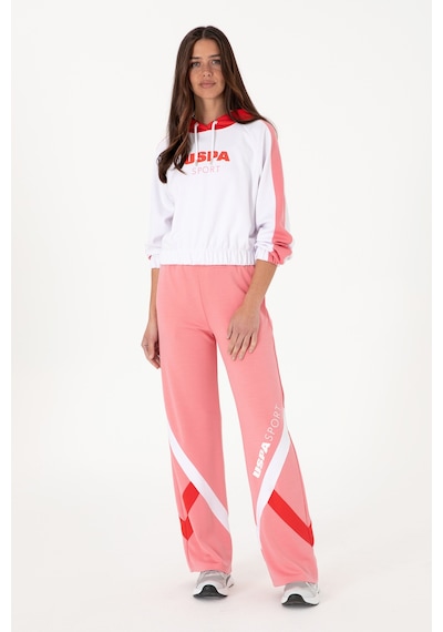 U.S. Polo Assn. Kadın Pembe Modal Karışımlı Loose Fit Eşofman Altı 50300717-VR041