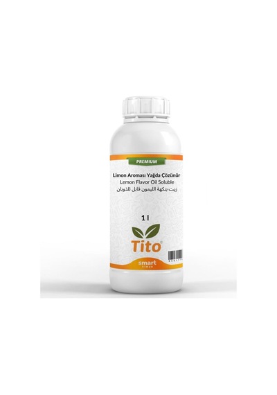 Premium Limon Aroması Yağda Çözünür 1 Litre