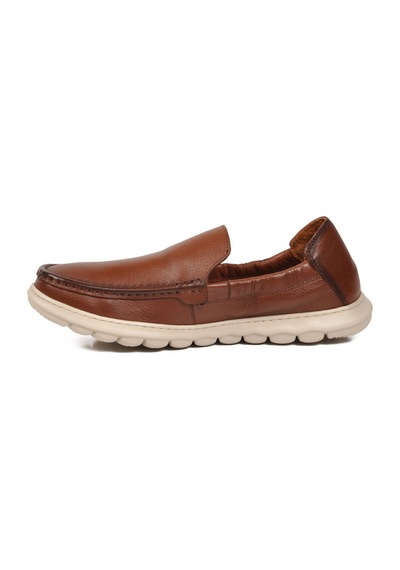 Voyager Taba Erkek Hakiki Deri Smart Casual Loafer Ayakkabı Hafızalı Rahat Taban Sensitive M599 M Voyager Taba Erkek Hakiki Deri Smart Casual Loafer Ayakkabı Hafızalı Rahat Taban Sensitive M599 M
