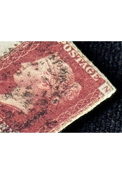 İngiltere Klasik Dönem 1872 Victoria Dönemi Red Penny Pullu Zarf Postadan Geçmiş Varış Damgalı