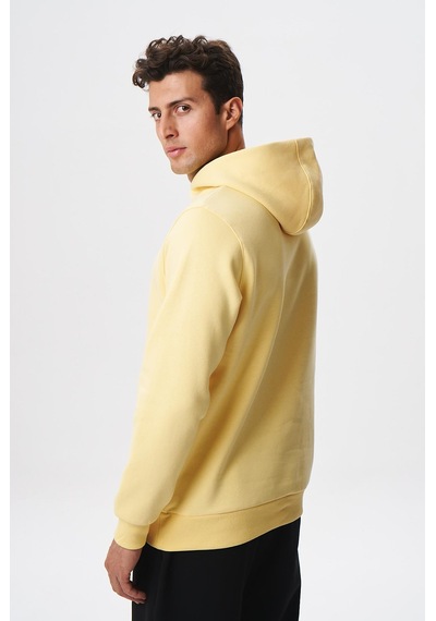 AR-MA Arma Erkek Regular Fit Yazı Baskılı Dikişli Kanguru Cepli Sweatshirt 001