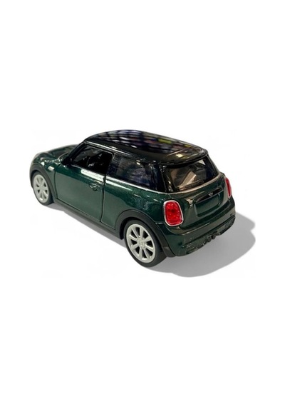Cooper Diecast Metal Oyuncak Araba 11 Cm Çek Bırak Yeşil Çok Renkli
