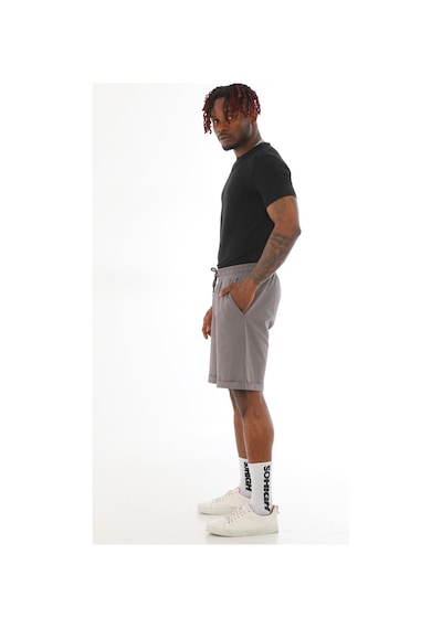 Penyebizden Erkek Regular Fit Duble Paça Pamuklu Şort-Granit Gri-Granit Gri Penyebizden Erkek Regular Fit Duble Paça Pamuklu Şort-Granit Gri-Granit Gri
