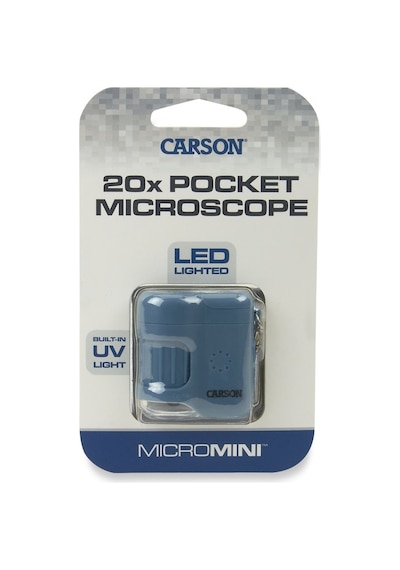 Carson Micromini 20x Mavi Mikroskop