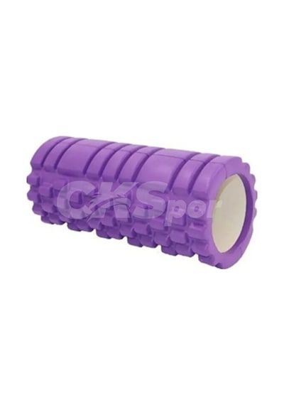 Foam Roller Mor Kas Gevşetici Pilates Ve Yoga Masaj Rulosu