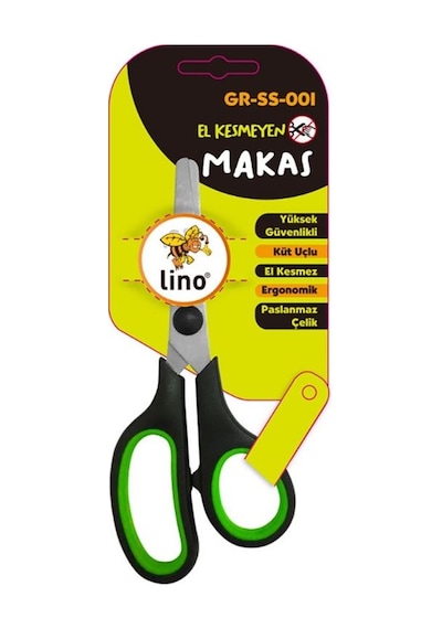 Lino Gr-Ss-001 El Kesmeyen Makas Blisterli