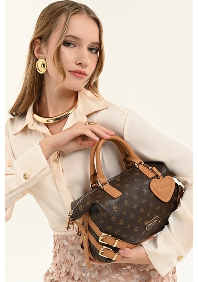 Pierre Cardin Monogram Kadın Omuz Çantası 05pc26y16911-mn Kahve