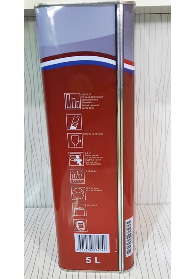 Akzo Nobel Optima Clear Akrilik Vernik Gl 5Litre