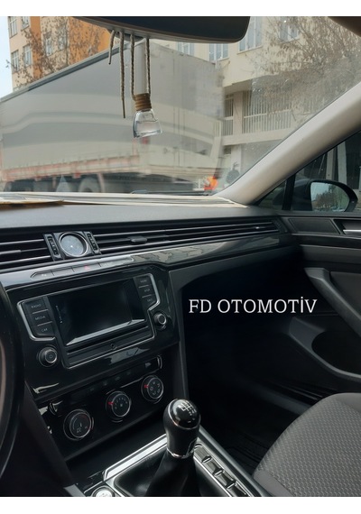 Volkswagen Passat B8 Maun Kaplama Seti Parlak Siyah Renk