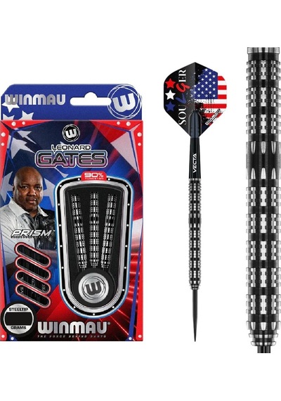 Winmau Leonard Gates %90 Tungsten Çelik Uçlu Dart Oku