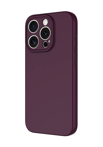Apple Uyumlu iPhone 15 Pro Kılıf Zore Mara Lansman Kapak Lila