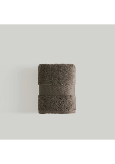 Linens Premium Pamuk 50x85 Cm Yüz Havlusu Kahve Kahverengi