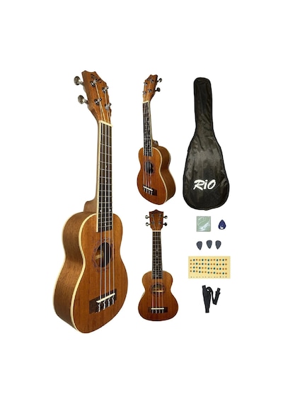 Maun Soprano Ukulele Seti