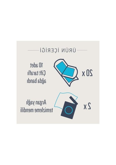Hassas Ciltler İçin Sir Ağda Bandı - 20'li Paket 10