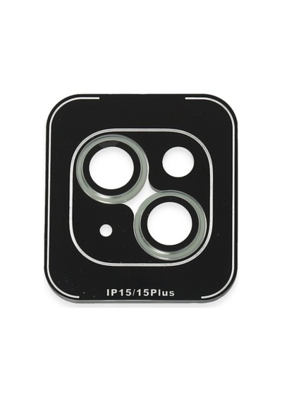 Joko Apple, Uyumlu iPhone 15 Pvd Metal Kamera Lens - Açık Yeşil