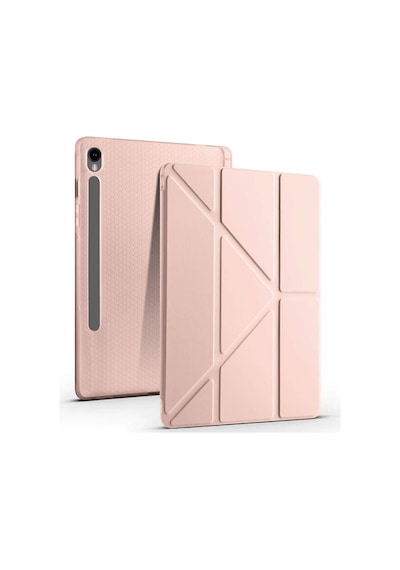 Samsung Galaxy Uyumlu  Tab S9 Fe 10.9 Kılıf Kalem Bölmeli Yuvalı Sm-x510