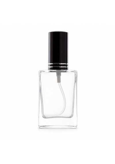 20 Adet Boş Cam Parfüm Şişe, 30 Ml, İxr Model, Şeffaf, Metal Valf Ve Kapaklı