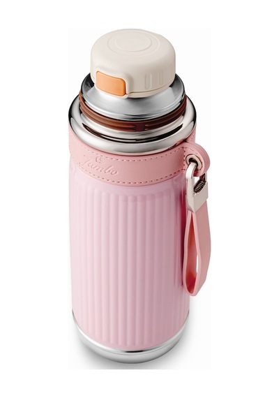Jumbo Magic Pipetli Pembe Termos 850 Ml