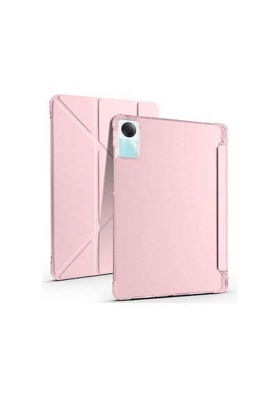 Xiaomi Redmi Pad Se Kılıf Zore Tri Folding Kalem Bölmeli Standlı Kılıf Kapaklı Kılıf