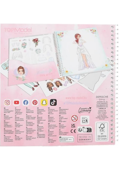 Top Model Dress Me Up Düğün Çıkarma Kitabı
