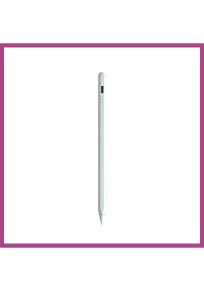 Gees Global K2259 İpad Uyumlu Dokunmatik Stylus Kalem - Beyaz Gbzs