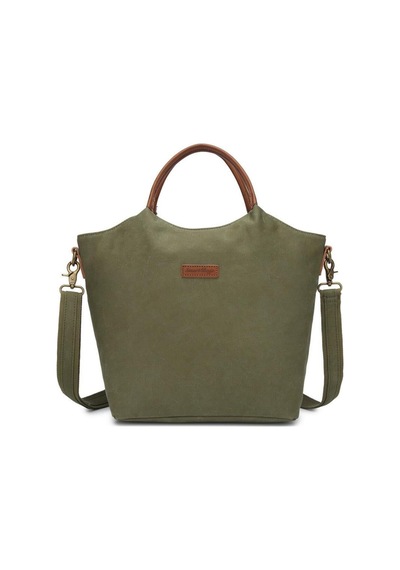 Smart Bags Kanvas Kadın Omuz Çantası Smk Kn-1332 Haki