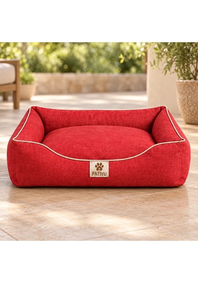 Patiyu Vera Premium Yatak - Bordo / Xlarge
