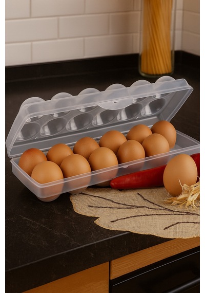 Titiz Eggo Yumurta Kabı 12'li Ap-9181 Plastik Turuncu Diğer